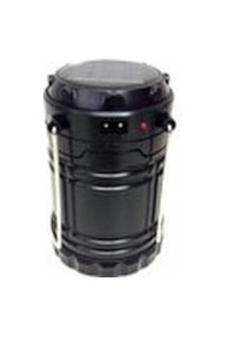 Kenpazar Solar Şarjlı Güneş Enerjili Fan Kamp Feneri Güneş Paneli Kamp Şarjlı Işıldak Usb Şarj