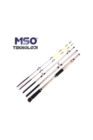 MSO 2.1M Yüksek Çift Tepe Çubuklu Karbon Olta Kamış