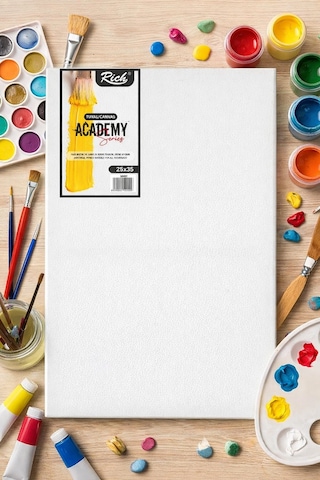 25 35 Rich Academy Kanvas Tuval