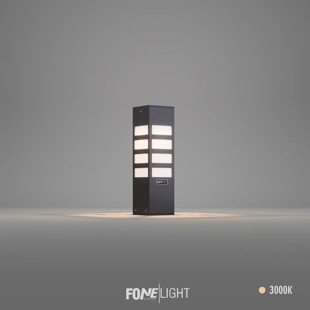 Fonelight Vilorita Bahçe Set Üstü Yol Aydınlatması Antrasit