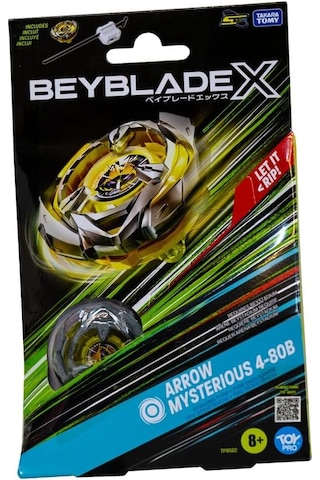 Takara Tomy Beyblade X Arrow Mysterious 4-80b Stamina Tipi Başlangıç Seti + Fırlatıcı