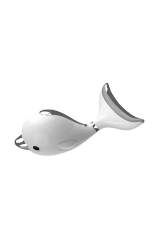 Hangfox Yenilenebilir Pil Liçli Boyun Ve Yüz Gerginleştirici Cihazı - Cilt Bakımı Aleti, İç Çizgileri Azaltır, Çift Alttan Dudak Azaltır Beyaz