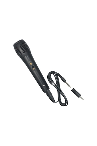 Yifomall Profesyonel Dinamik Mikrofon - Açma/kapama Düğmeli, 6.5mm-3.5mm Adaptörlü, Yüksek Ses Kalitesi