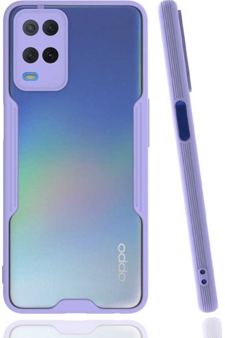 Oppo A54 4G Kılıf Zore Parfe Kenarları Pastel Renk Silikon Kılıf