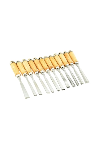 Ahşap Oyma Seti 12 Parça İskarpela Takımı