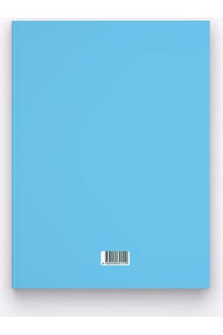 Kalipso Pastel Mavi Sert Kapak 14x20 Çizgili Defter Mavi