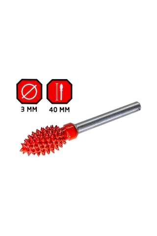 Rox Wood 0279 Karbür Alev Tip Ahşap Şekillendirme Törpü