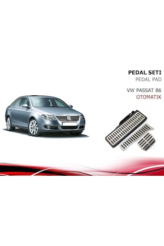 Vw Passat B6 Pedal Seti Takımı Geçmeli Otomotik 2006+