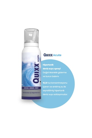 Quixx Acute Aerosol Burun Spreyi 100 ml 2 Adet