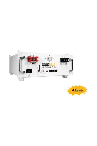 Mexxsun - İnges 48 Volt 100 Amper Lityum Akü - 4.8 Kwh Lifepo4 Batarya