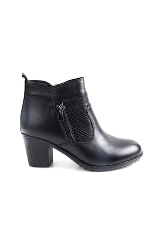 Scavia 02672 6,5 Cm Topuklu Orto Pedik Kadın Deri Bot - Ppc02672 001