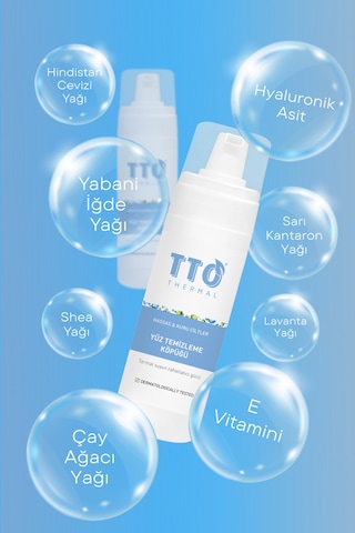 Tto Thermal Mini Yüz Temizleme Köpüğü 100 Ml Seyahat Boy