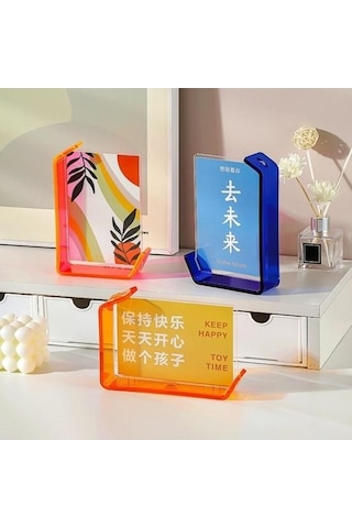 Novahub 6/7-inç Yüzen Akrilik Çerçeve, Kendin Yap, Çift Taraflı, Ev Ve Ofis Dekoru