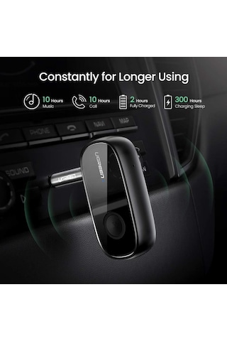 Ugreen Aptx Destekli Bluetooth 5.0 Audio Receiver Alıcı 10"