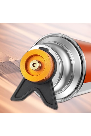 Suntek Bahçe Sırt Çantasıyla Seyahat Tencere Için Kamp Sarı Gaz Tankı Adaptörü Sarı