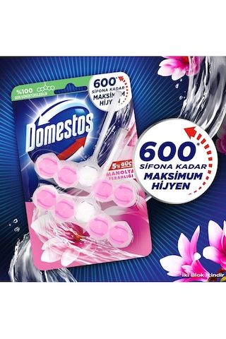 Domestos Tuvalet Bloğu Manolya Buketi 3 x 100 G