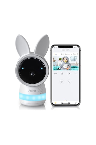 Arentı Wifi Bebek Video Monitörü, Gece Görüşlü - Eklenti Kamera
