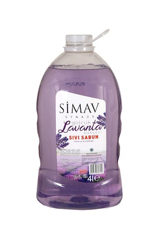 Simav Termal Sulu Lavanta Özlü Sıvı Sabun 4 L