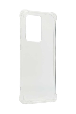 Zore Samsung Galaxy Uyumlu S20 Ultra Kılıf Omsy Kamera Korumalı Nitro Anti Shock Silikon - Renksiz