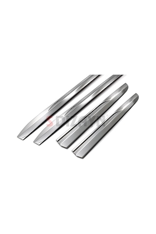 S-dizayn Renault Clio 5 Krom Yan Kapı Çıtası 4 Prç. 2019 ve Üzeri