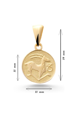 Sefa Gold 14 Ayar Altın Oğlak Burcu Kolye Ucu