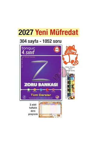 4. Sınıf Tüm Dersler Zoru Soru Bankası 2027 4. Sınıf Tüm Dersler Zoru Soru Bankası 2027
