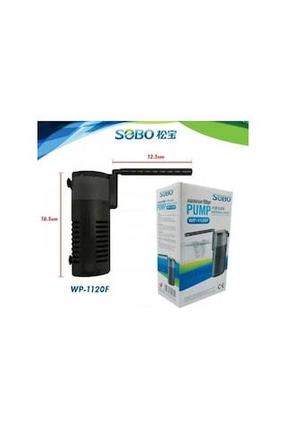 Sobo Akvaryum Şelale Aparatlı İç Filtre 20w 900lt/saat Wp-1120f
