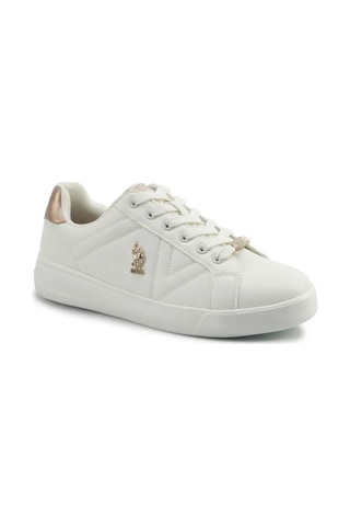 U.s Polo Assn. Exxy 5fx Anatomik Kadın Sneaker 36-40 Beyaz