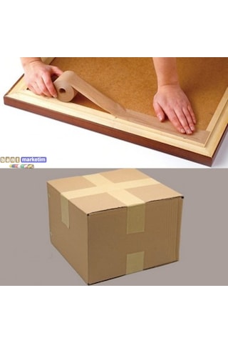 Silikonlu Kraft Kağıt Koli Bandı 45 Mm X 40 Mt 1