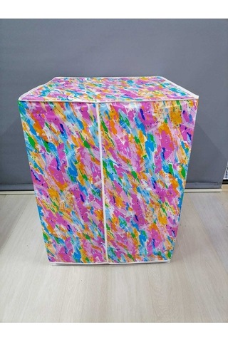 Çamaşır Makinesi Örtüsü Beyaz