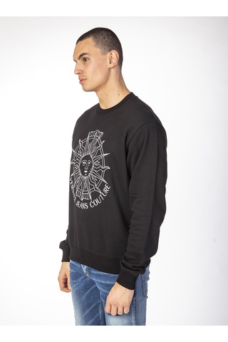 Versace Jeans Couture VERSACE Erkek Sweatshirt VR6425C Siyah