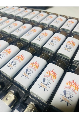 Baskılı Promosyon Çakmak. 100 Adet