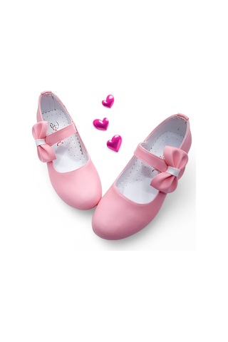 Beebron Ortopedik Topuklu Abiye Kız Çocuk Ayakkabı Soft Series Abiayk2401 Pembe Pembe