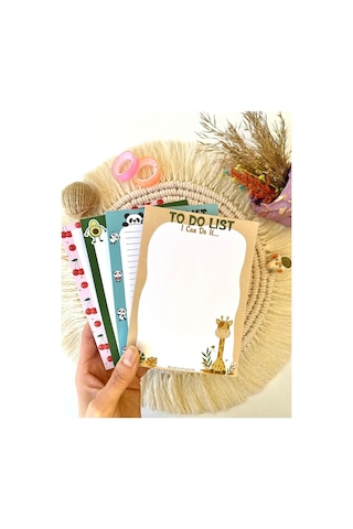 Note Pad Bloknot 10x14 Cm 4lü