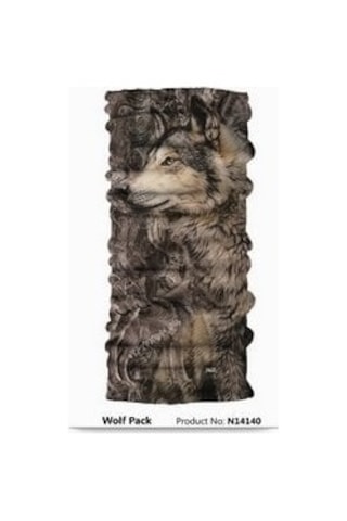 Narr Wolf Pack Bandana Kahverengi