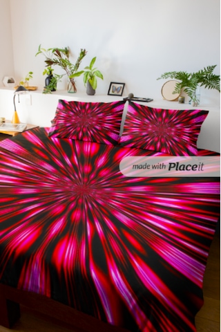 Çift Kişilik Nevresim Takımı Pamuk Saten Antibakteriyel 240 260cm Kırmızı