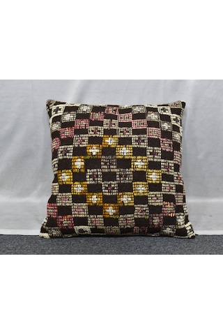 Zehra Abla Halı Yeni El Dokuma Dekoratif Kilim Kırlent Yastık Kılıfı 6234