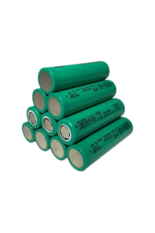Micron 18650 3.7 V 2600 mAh Lityum Başsız Pil 10'lu