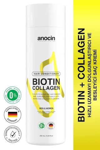 Bitkisel Sülfatsız,tuzsuz, Biotin + Collagen Saç Kremi 3x250ml