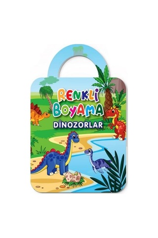 Dinozorlar - Renkli Boyama- Baloon Kids Yayınları