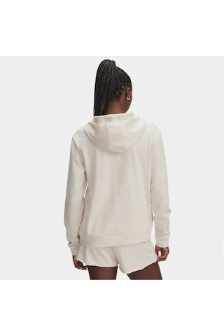 Under Armour Rival Terry Kadın Kahverengi Kapüşonlu Sweatshirt Kahverengi