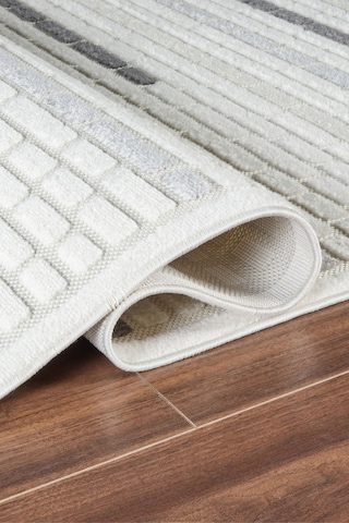 Kaşmir Halı 7/24 Sierra Leon Siyah 100X200 CM Salon Mutfak Halısı Yolluk Kilim