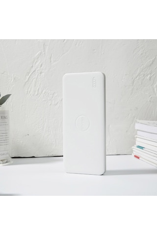 Jeemson Romoss Pulse10 10000mah Beyaz Powerbank - Çift Usb Çıkışı İle İki Cihazı Eşzamanlı Şarj Et, Fit Charge Teknolojisiyle Çoklu Cihaz Desteği
