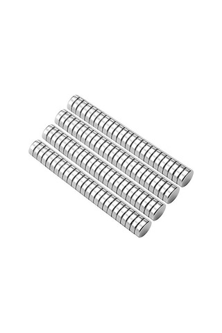 N52 100 Adet Yuvarlak Mini Mıknatıslar, 5 X 1 Mm, Saklama Kutulu, Nadir Toprak Ndfeb Kalıcı Mıknatıslar, Kendi Diğer