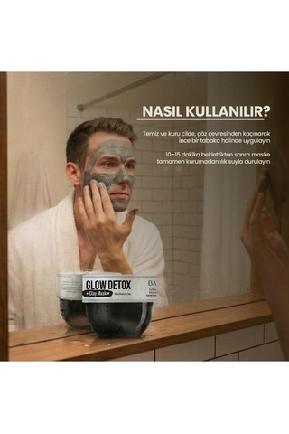 Batçı Kaolin Ve Bentonite İçerikli Gözenek Temizleyici & Arındırıcı Kil Yüz Makesi 300 Ml