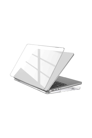 Novstrap Apple Uyumlu MacBook Pro 14 İnç M5 Çip A3434 İle Kılıf Sert Parlak Koruma Kapağı Şeffaf Karışık Çok Renkli