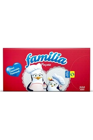 Familia Servis Peçete 200'lü 6 Paket
