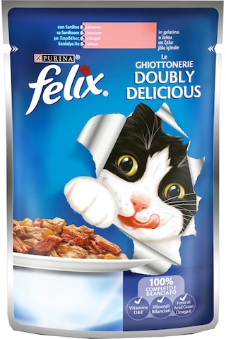 Purina Felix Karışık Çeşitli Pouch Yetişkin Kedi Yaş Maması 20 x 85 G