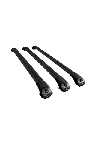 Accessorypart Porsche Cayenne 2003-2011 Arası İle Uyumlu Ace-1 Ara Atkı Tavan Barı Siyah 3 Adet Bar