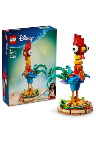 LEGO® ǀ Disney Moana 2 Heihei 43272 - 9 Yaş ve Üzeri Çocuklar için İnşa Edilebilen Hayvan Modeli Yapım Seti (566 Parça)